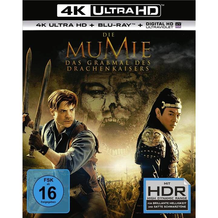 Die Mumie 3 - Das Grabmal des Drachenkaisers 4K Ultra HD Blu-ray (DE, EN, ES, IT, JA)