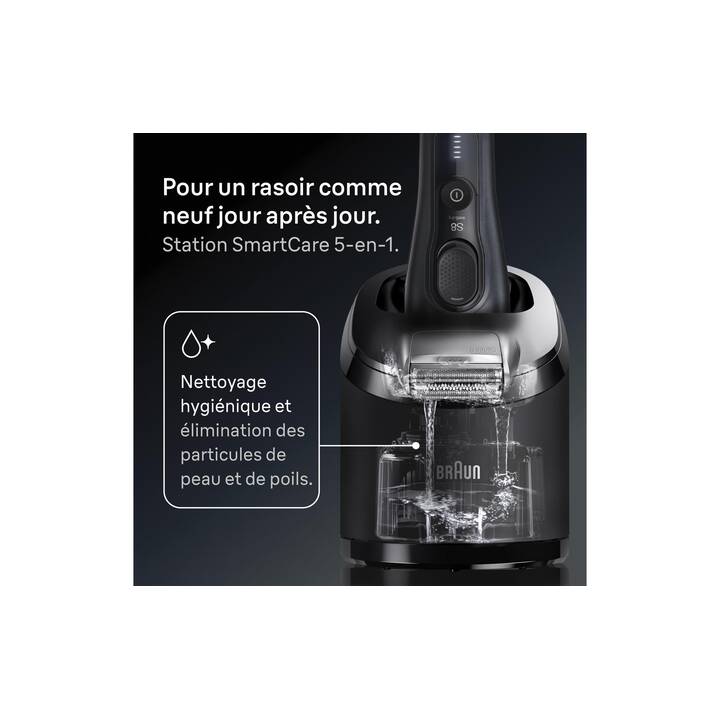 BRAUN Series 8 8663CC (Grau) - Interdiscount