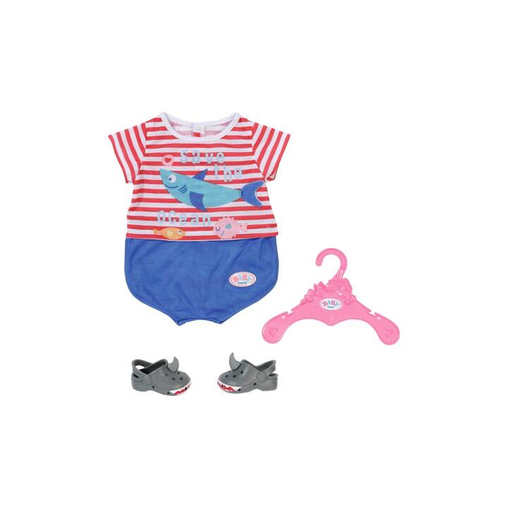 ZAPF CREATION Pyjamas & Clogs Vestiti per bambole (Multicolore)