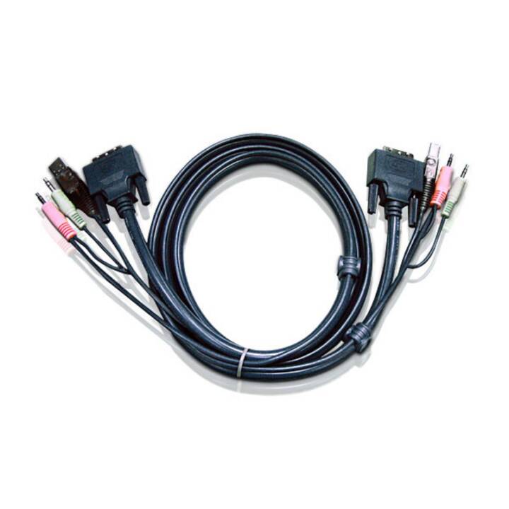 ATEN TECHNOLOGY KVM-Switch Kabel 2L-7D03U