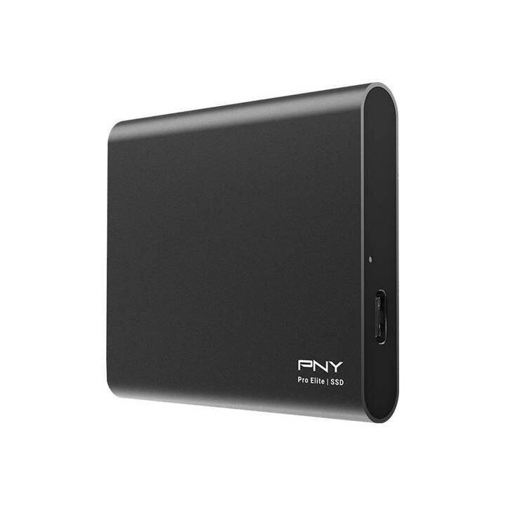 PNY TECHNOLOGIES Pro Elite (USB Typ-A, 500 GB, Schwarz)