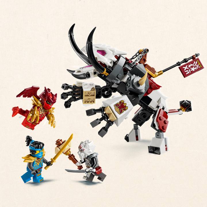 LEGO NINJAGO Zilvar auf seinem Drachentier Grimtak (71863