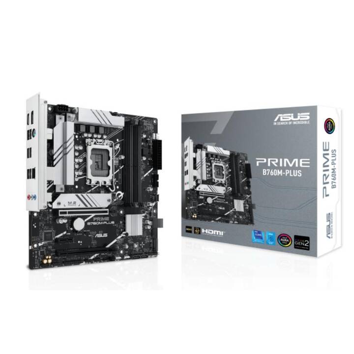 ASUS Prime B760M-Plus (LGA 1700, Intel B760, Micro ATX)