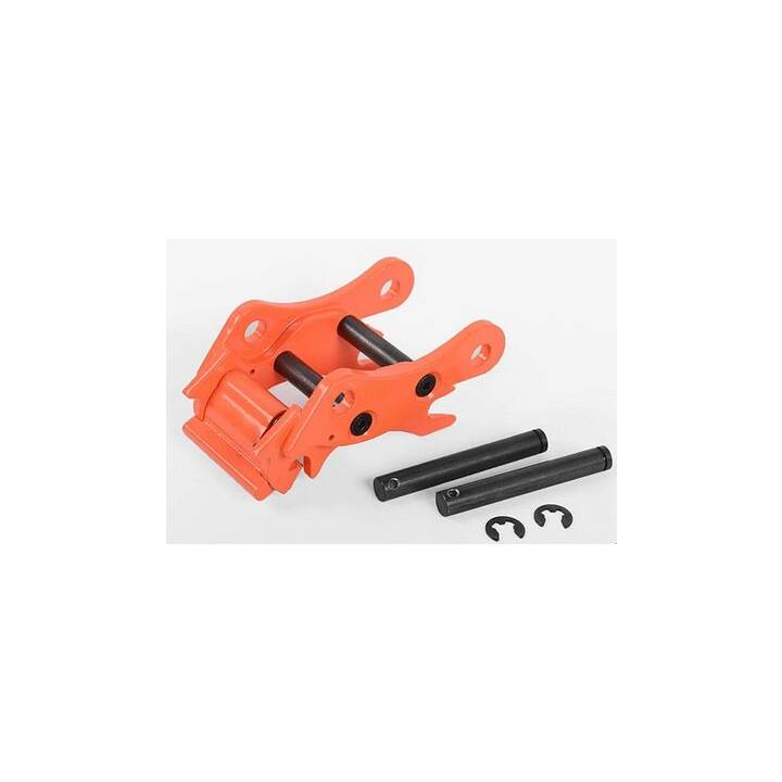 RC4WD Adapter Quick Connect Earth Digger 360L Bauteile (Orange, Schwarz)