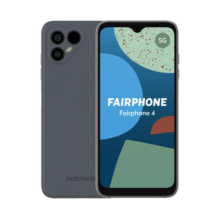 FAIRPHONE 4 (5G, 256 GB, 6.3", 48 MP, Grigio)
