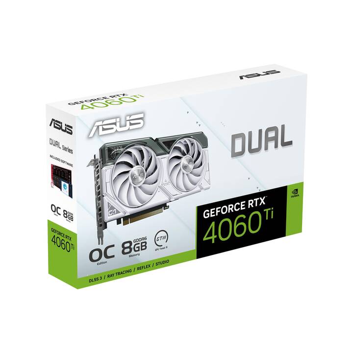 ASUS Dual OC Edition Nvidia GeForce RTX 4060 Ti (8 Go)