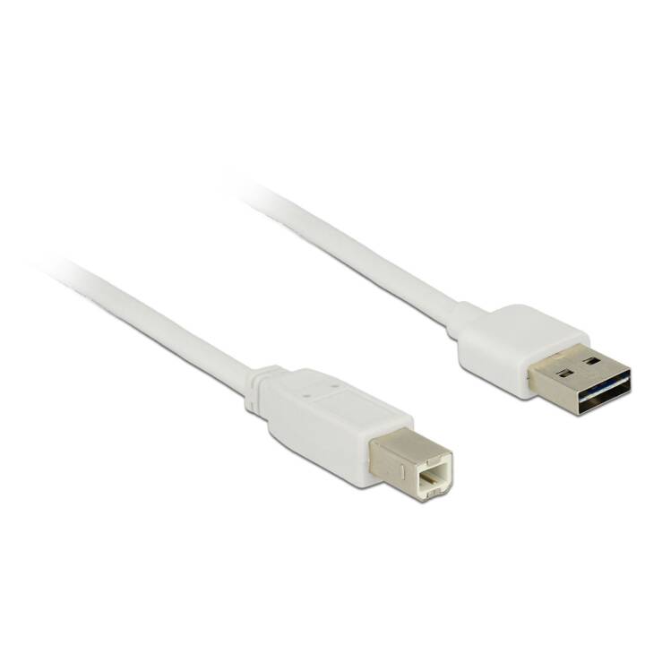 DELOCK USB-Kabel (USB 2.0 Typ-B, USB 2.0 Typ-A, 5 m)