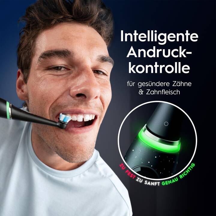 Brosse à Dents Électrique Oral-B IO10 Noire Avec 3 Brossettes - Neuf Sous Emballage