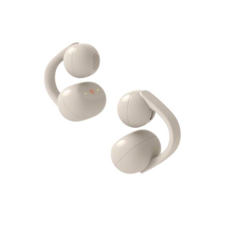 SONY LinkBuds Clip WF-LC900 グレージュ SONY LinkBuds Clip WF-LC900 (ANC, Grège) - Interdiscount