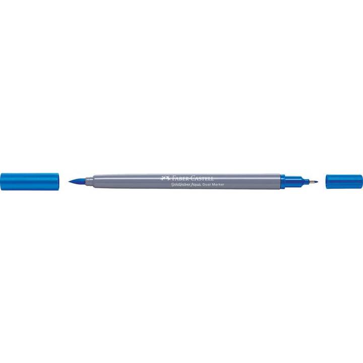 FABER-CASTELL Goldfaber Aqua 110 Penna a fibra (Blu, 1 pezzo)