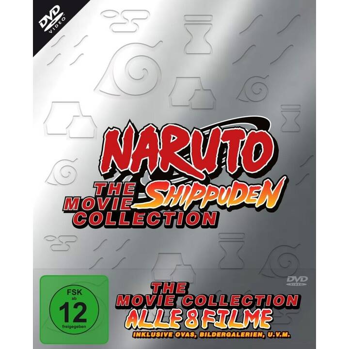 Naruto Shippuden 1-8 - The Movie Collection (DE, JA)