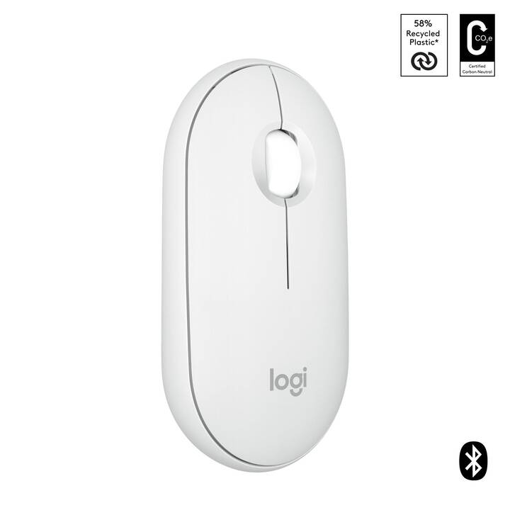 LOGITECH Pebble 2 M350S Mouse (Senza fili, Office)