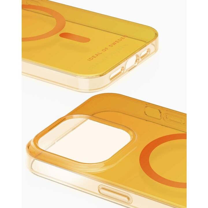 IDEAL OF SWEDEN Backcover (iPhone 15 Pro Max, Transparente, Arancione)