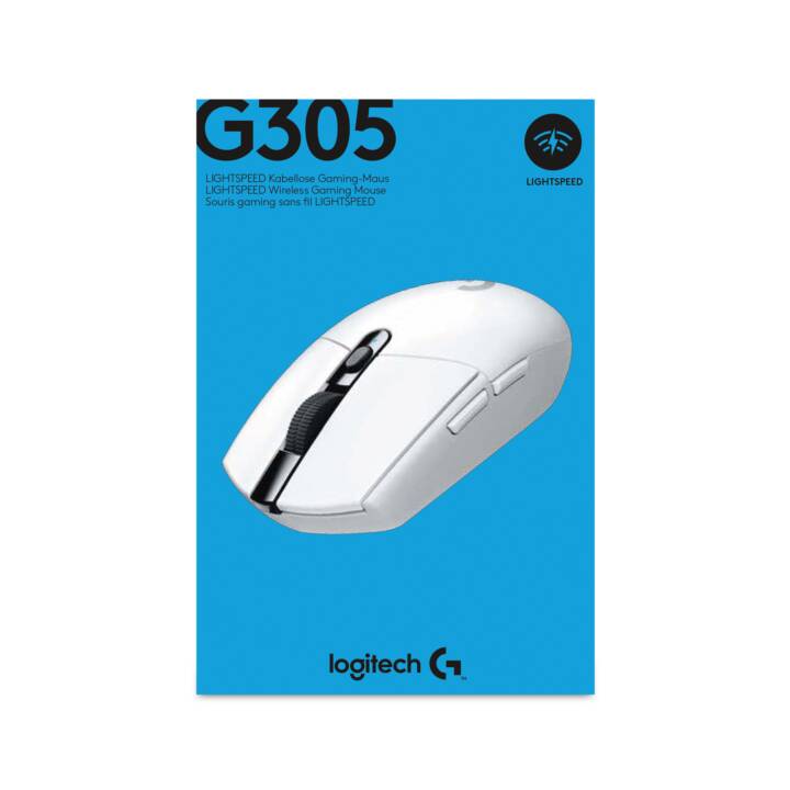 LOGITECH G305 Maus (Kabellos, Gaming)