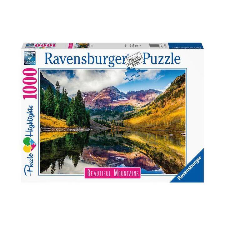 RAVENSBURGER Beautiful Mountains Aspen, Colorado Puzzle (1000 Stück)