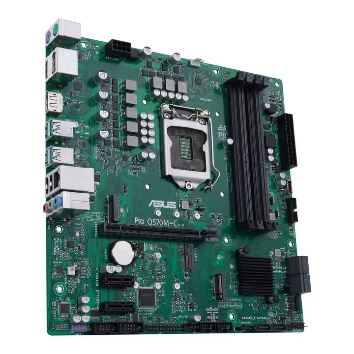 ASUS Pro (LGA 1200, Intel Q570, Micro ATX)