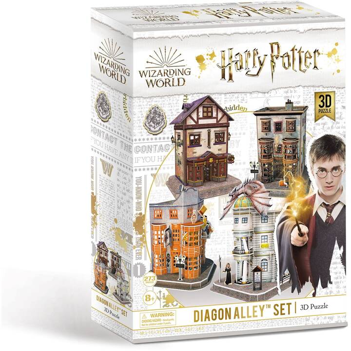 REVELL Harry Potter Diagon Alley Set 3D Puzzle (272 x)