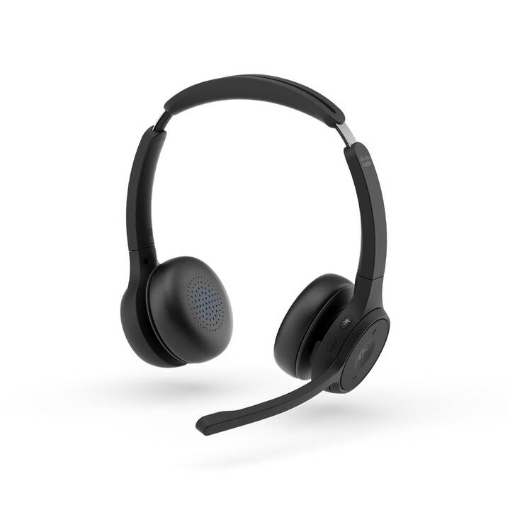 CISCO Cuffia per ufficio 722 (On-Ear, Senza fili, Carbon Black, Nero)