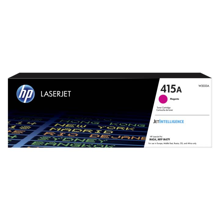 HP 415A (Cartouche individuelle, Magenta)