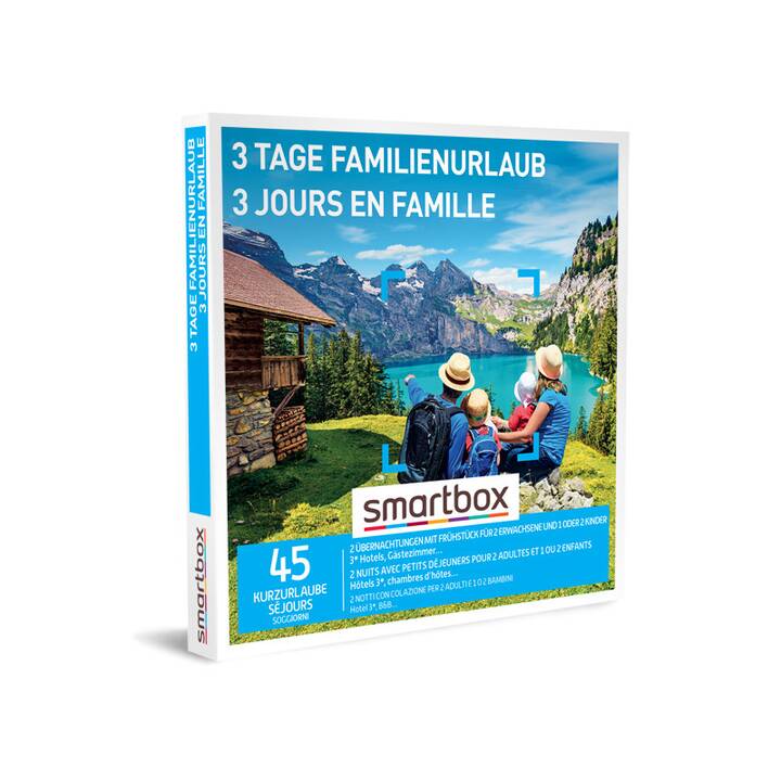 SMARTBOX 3 jours en famille