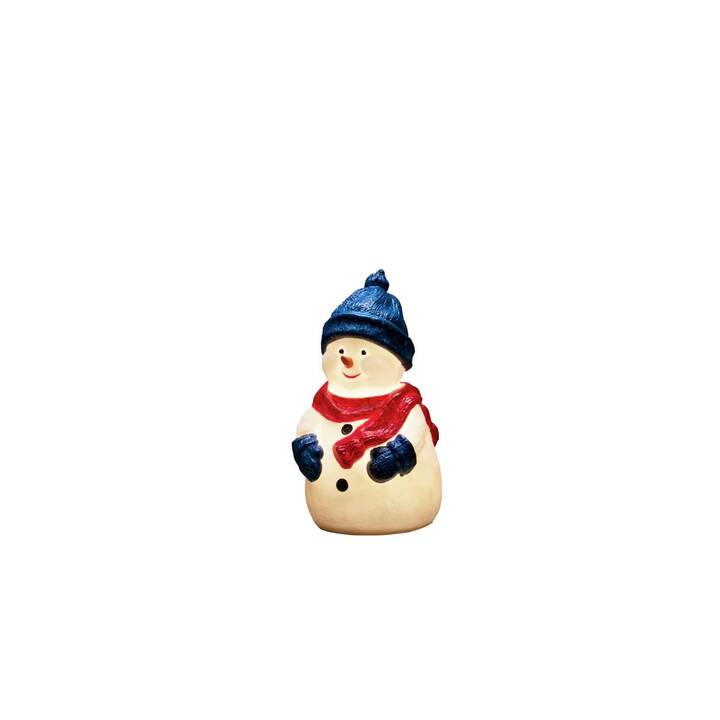 KONSTSMIDE Figurine lumineuse de Noël (Bonhomme de neige, 4 LEDs)