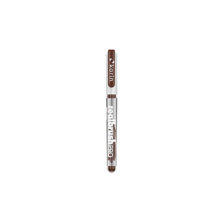 KARIN  Real Brush Pen Pro  Crayon feutre (Sépia, 1 pièce)