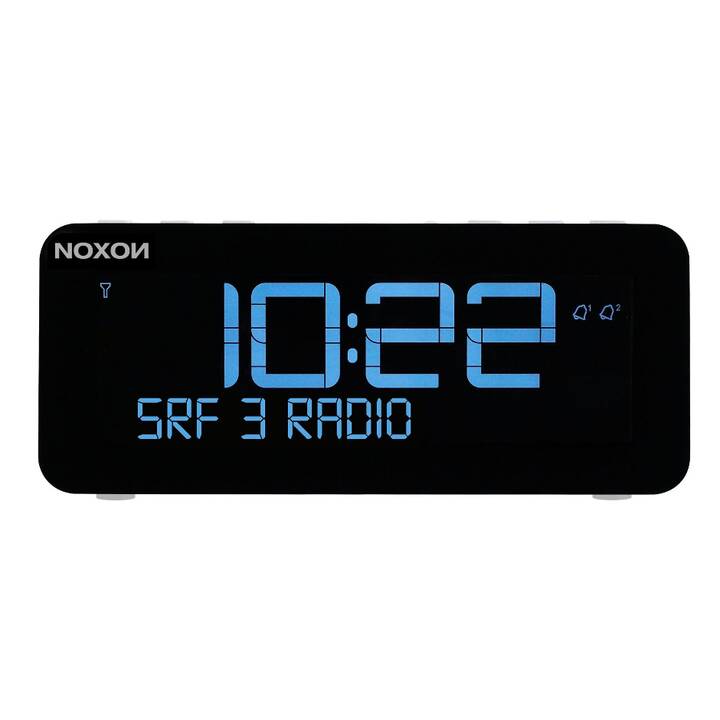 NOXON CR 100 Radiowecker (Grau, Weiss, Schwarz)