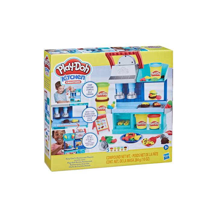 PLAY-DOH Chef's Restaurant Plastilina per bambini