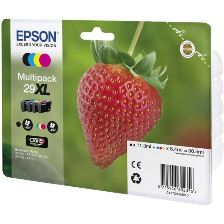 EPSON 29XL (Jaune, Noir, Magenta, Cyan, Multipack)