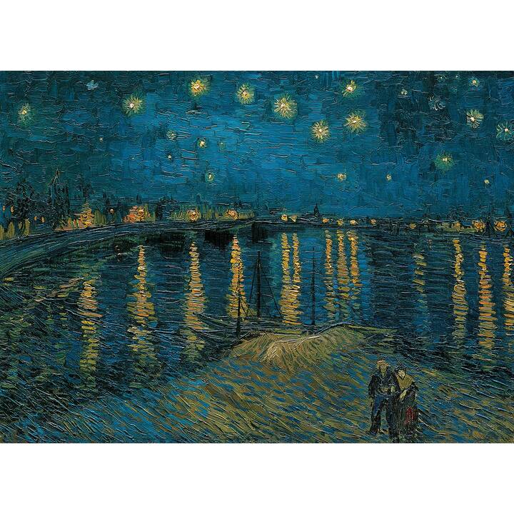 CLEMENTONI Starry Night Over The Rhone Puzzle (1000 x)