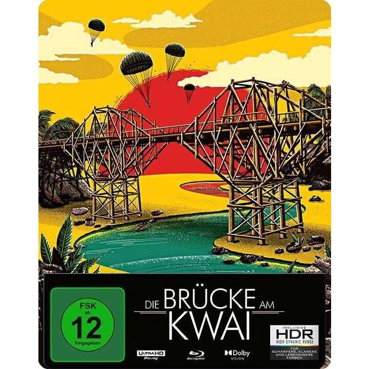 Die Brücke am Kwai (Steelbook, DE, IT, EN, FR, ES)