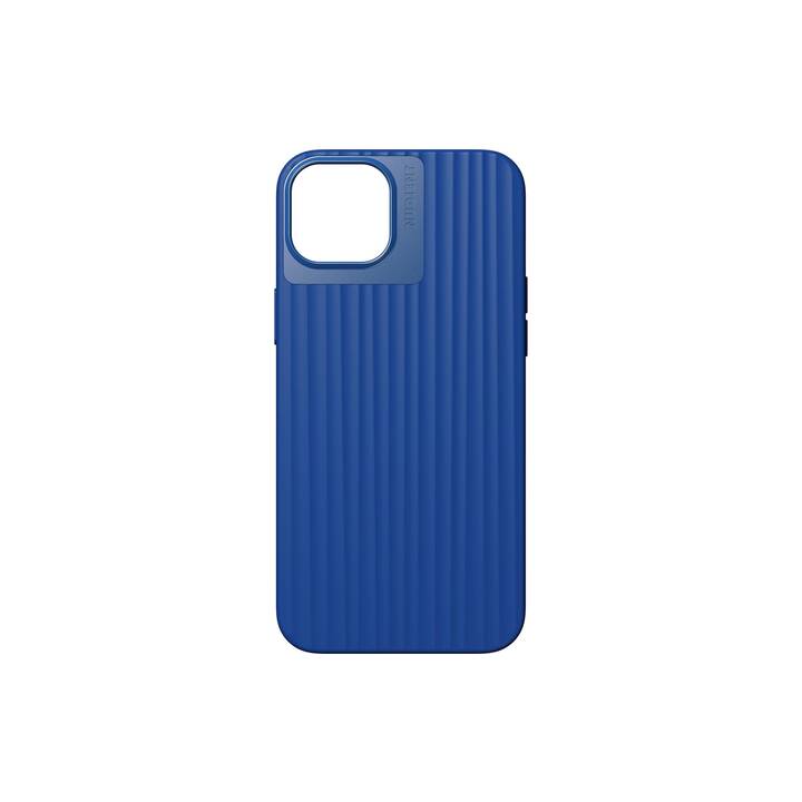 NUDIENT Backcover (iPhone 15 Plus, Aluminium, Blau)
