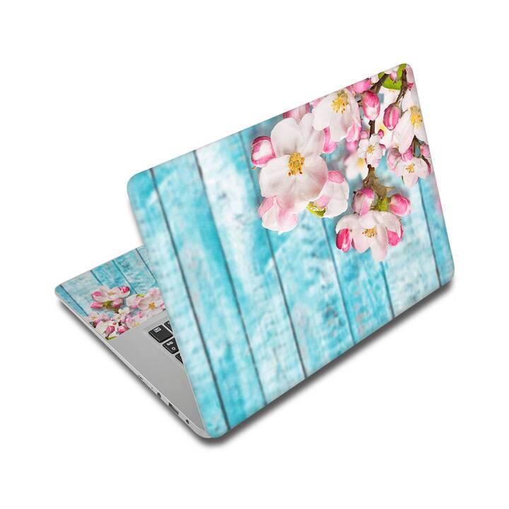 EG Schutz Aufkleber für 15" Notebook - Blumen