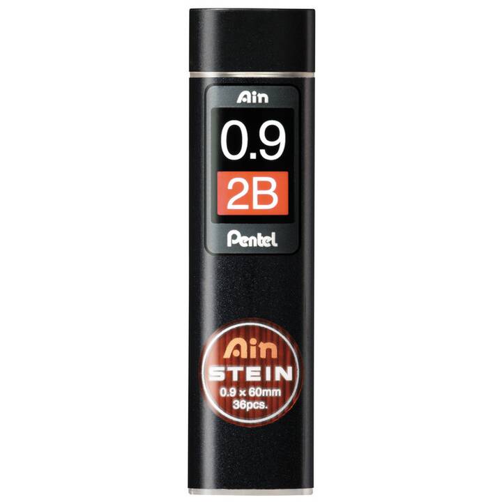 PENTEL Mine de crayon AinStein (Gris, 36 pièce)