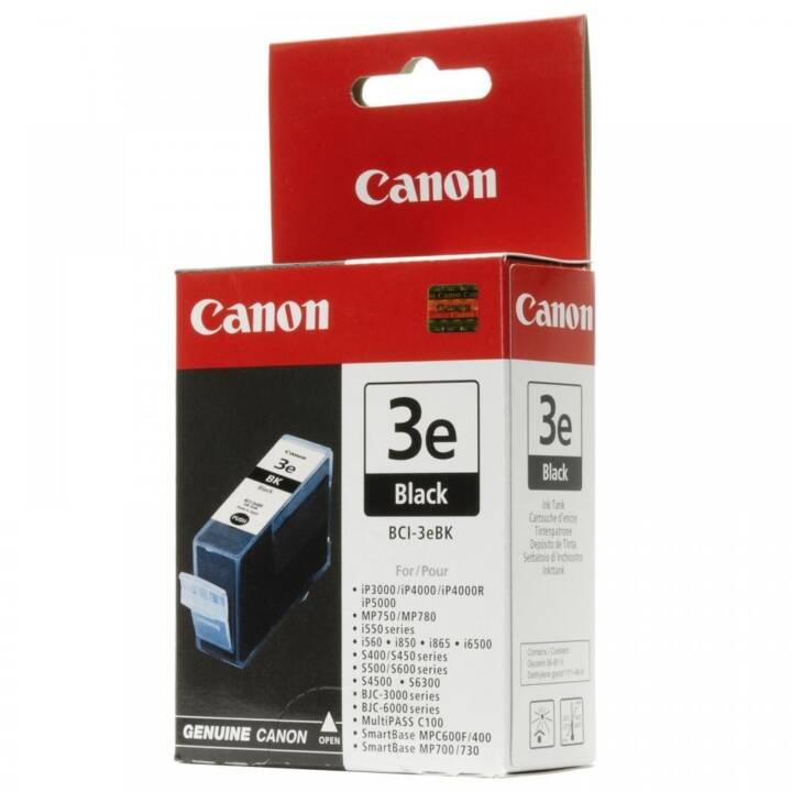 CANON BCI-3eBK (Noir, 1 pièce)