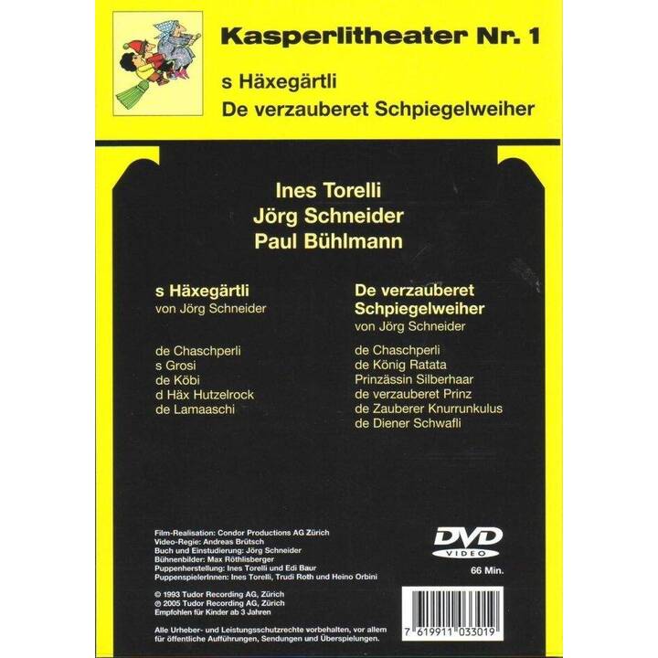 Kasperlitheater 1 - S Häxegärtli (DE)