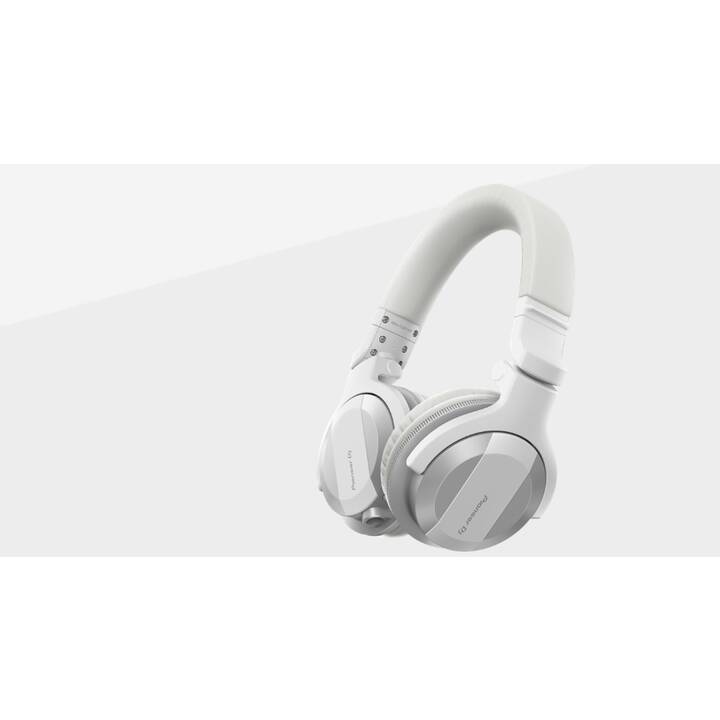 PIONEER DJ HDJ-CUE1BT-W (On-Ear, ANC, Bluetooth 5.0, Bianco)