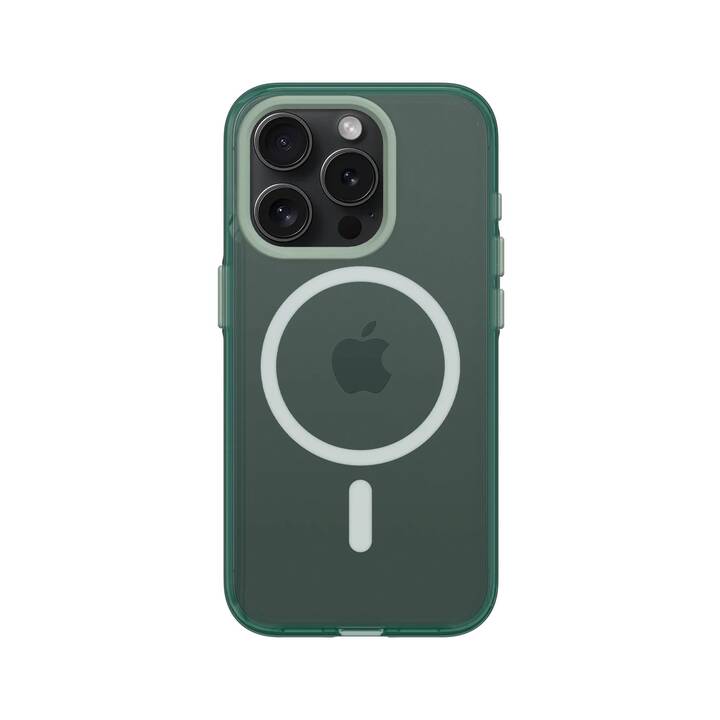 RHINOSHIELD Backcover (iPhone 15 Pro, Transparente, Verde)