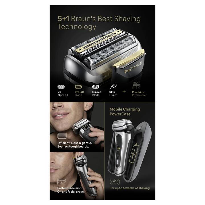 BRAUN Best Shave Series 9 - 9527s - Interdiscount