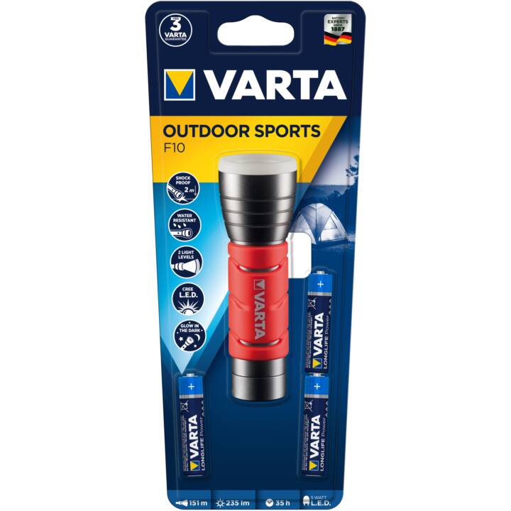VARTA Taschenlampe F10