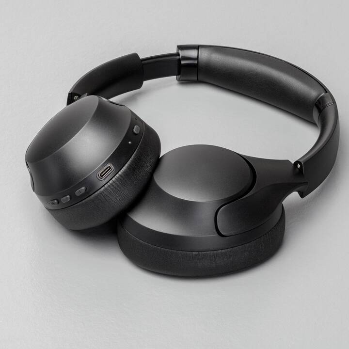 INTERTRONIC Over-Ear Bluetooth Headphones HP-500 BT ANC (ANC, Bluetooth 5.3, Nero)