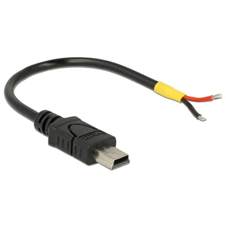 DELOCK 85251 Câble de connexion (USB 2.0, Mini USB 2.0 de type B, 0.1 m)