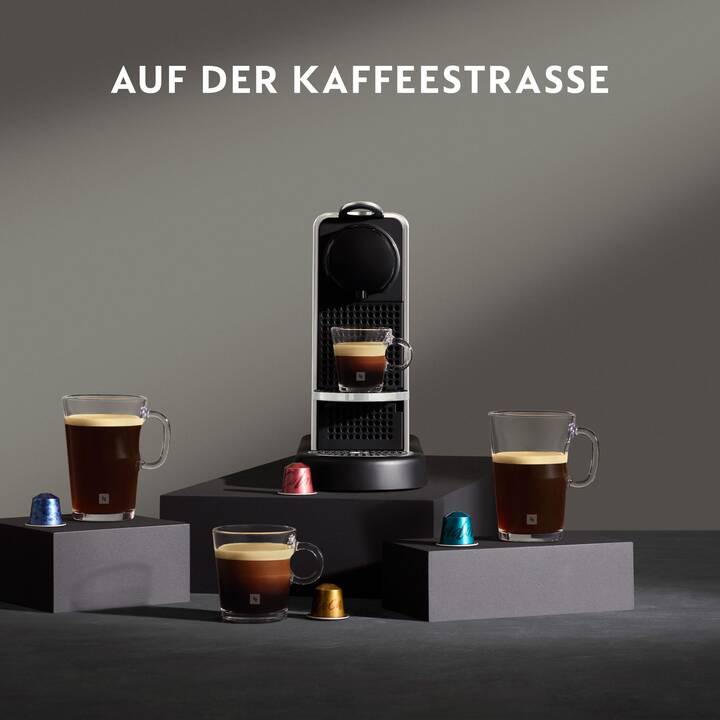 KRUPS CitiZ Platinum (Nespresso, Titanio, Black)