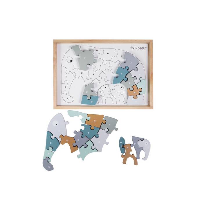 KINDSGUT Animali Puzzle board (26 x)