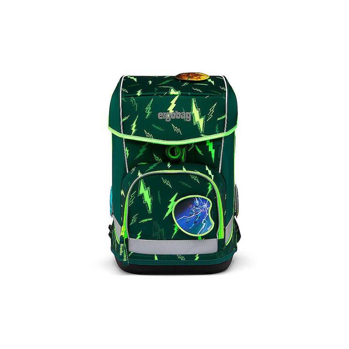 ERGOBAG Set di borse Cubo Light Lumi Edition Bärtastisch (19 l, Verde chiaro, Verde)