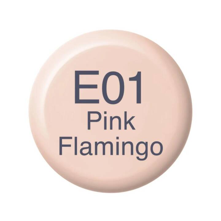 COPIC Tinte E01 - Pink Flamingo (Pink, 12 ml)