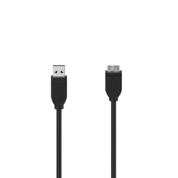 HAMA USB-Kabel (USB Typ-A, Micro USB, 0.75 m)