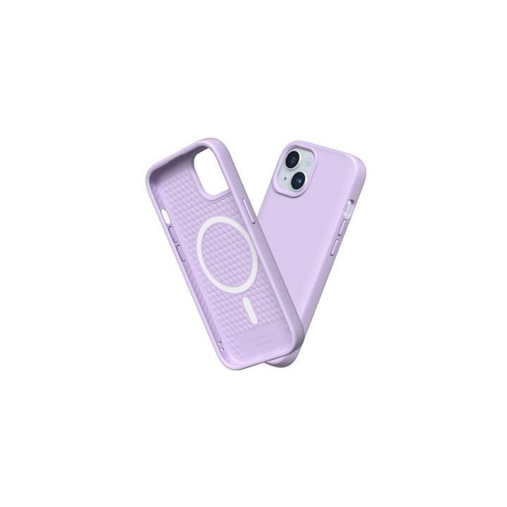 RHINOSHIELD Backcover MagSafe Solidsuit (iPhone 15 Plus, Violett)