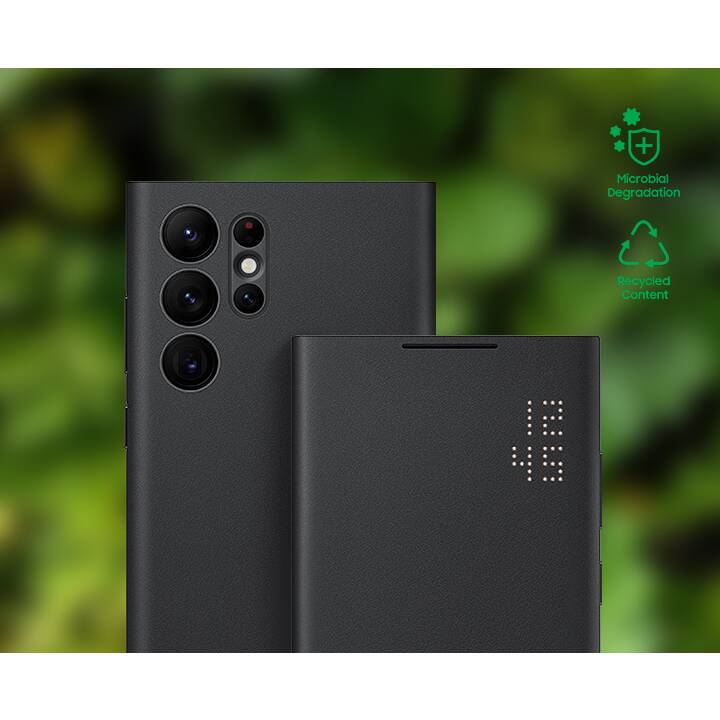 SAMSUNG Flipcover Smart LED View Cover (Galaxy S22 Ultra 5G, Hellgrau) Interdiscount