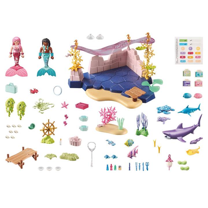 PLAYMOBIL Princess Magic Soin des animaux de la mer (71499)